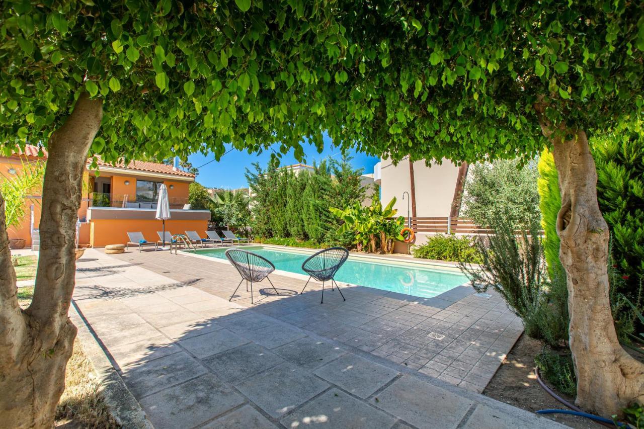 Villa Rea'S Sea House Kato Galatas Exterior foto